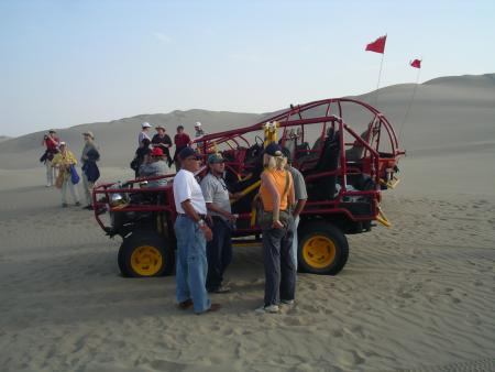 Buggy rijden in de woestijn