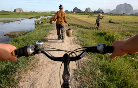 Fietsen in Vietnam