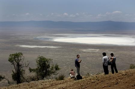 Ngorongoro krater - Uitzicht