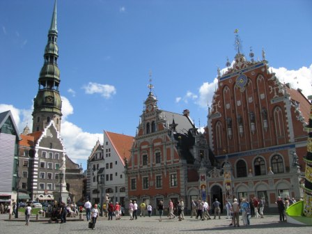 Historische binnenstad Riga Letland Djoser