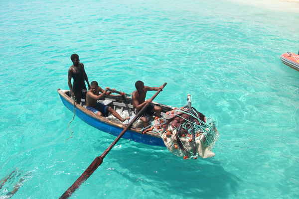 Kaapverdische eilanden - vissers Djoser