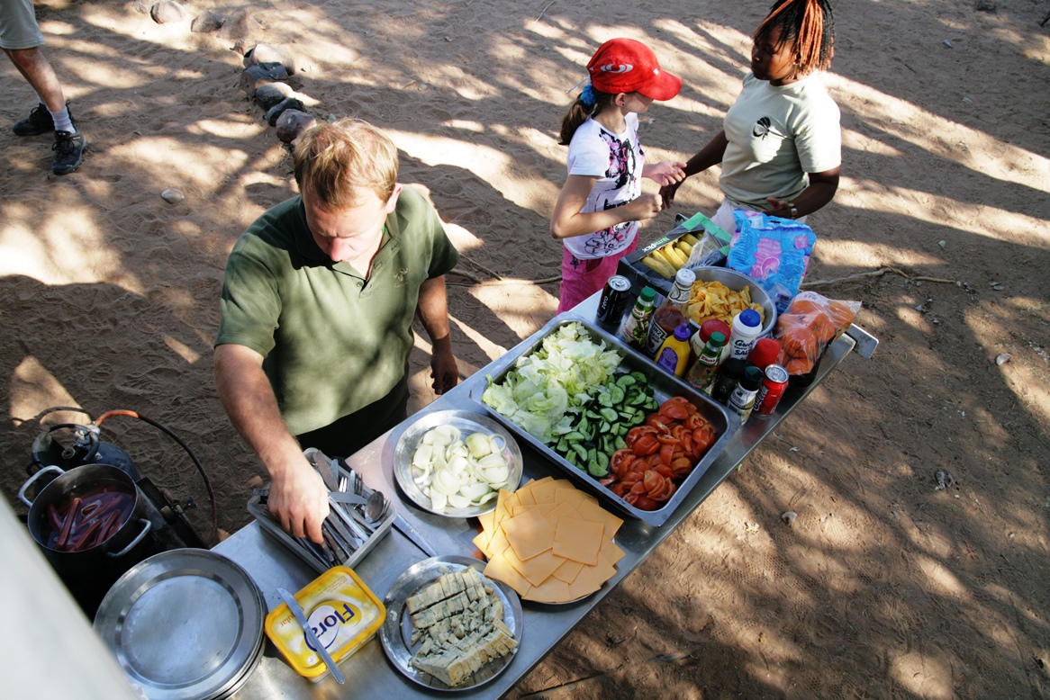Namibie eten koken