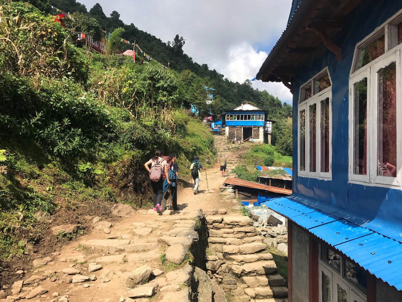 Nepal trekking dorp