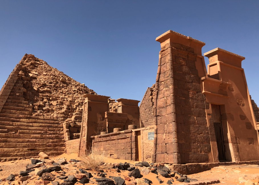 Meroe piramide Soedan