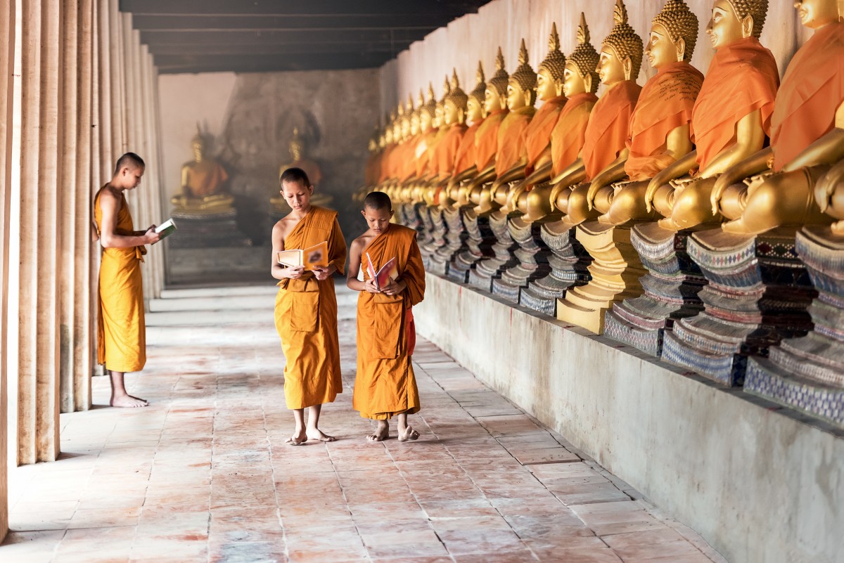 Thailand monniken