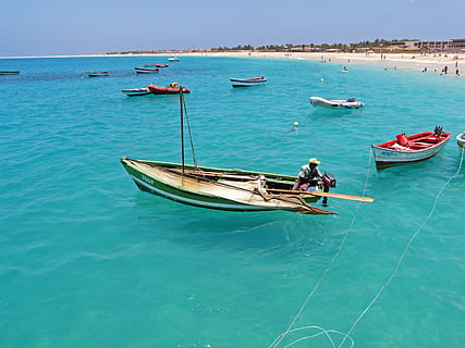 Kaapverdie - Sal - visserman