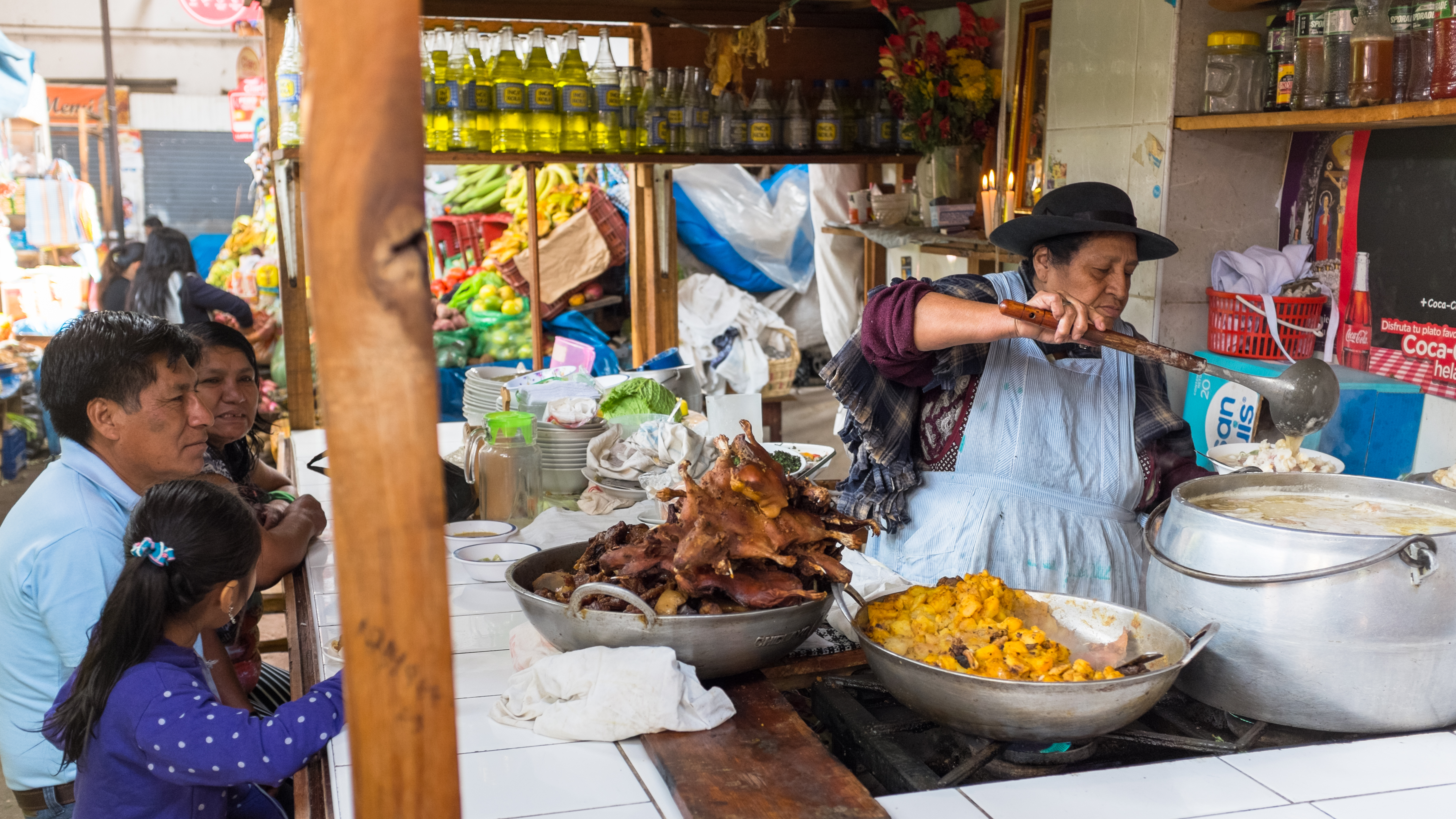 Peru - Markt Cajamarca